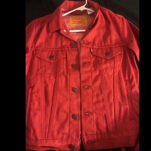Red Levi jacket